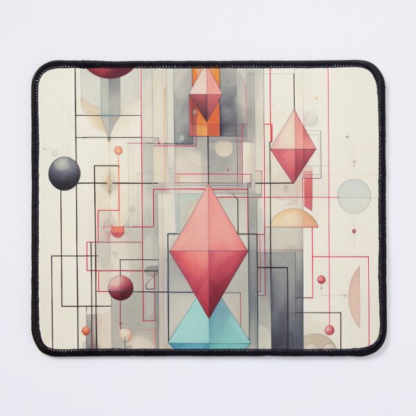 Item preview, Abstract Geometric Art – Modern Futuristic Design designed and sold by ashrafzain.