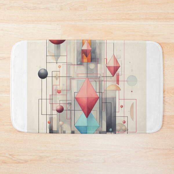 Item preview, Abstract Geometric Art – Modern Futuristic Design designed and sold by ashrafzain.
