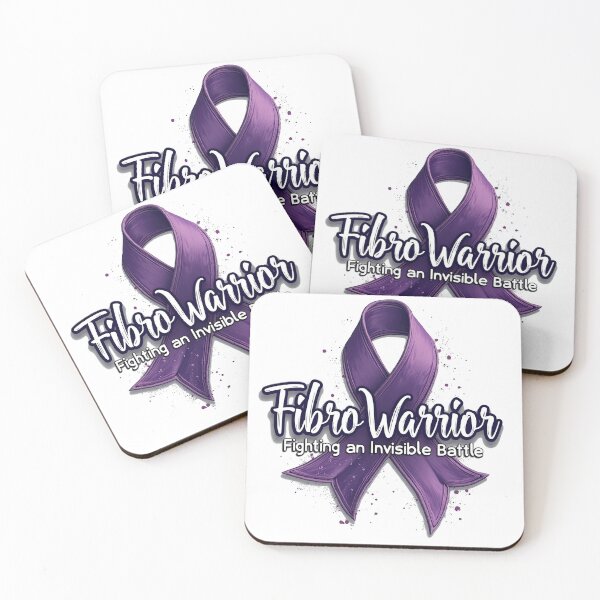 Item preview, Fibro Warrior Awareness Design - Fibromyalgia Awareness Ribbon designed and sold by Vago.