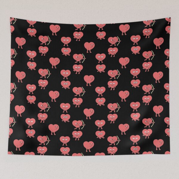 Item preview, Funny Valentines Heart Character designed and sold by CriaCreative.