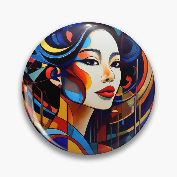 Item preview, Goddess Blue Portrait of a Woman designed and sold by Boxing Kangaroo Retail Company.