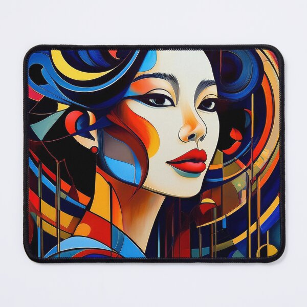 Item preview, Goddess Blue Portrait of a Woman designed and sold by Boxing Kangaroo Retail Company.