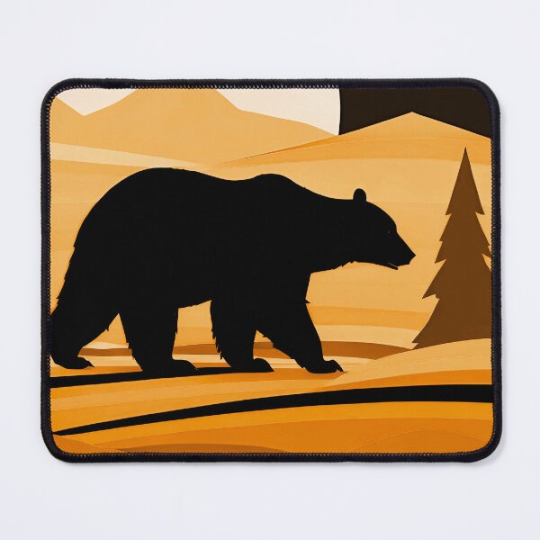 Artikelvorschau, Mountain Bear: Wild Nature in Rustic Style entworfen und verkauft von Timegraf.