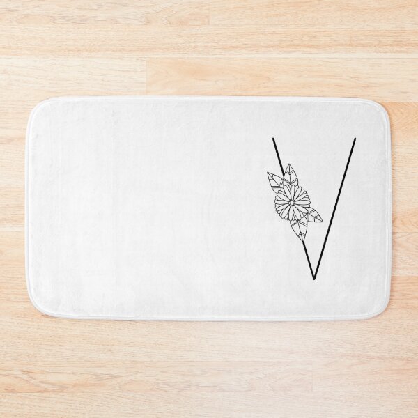 Item preview, Letter V with Daisy Accent designed and sold by Handmadebyjessm.