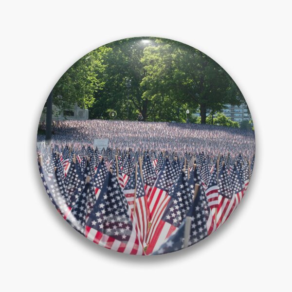 Item preview, Memorial Day Flags at Boston Common designed and sold by BadWolfStudios.