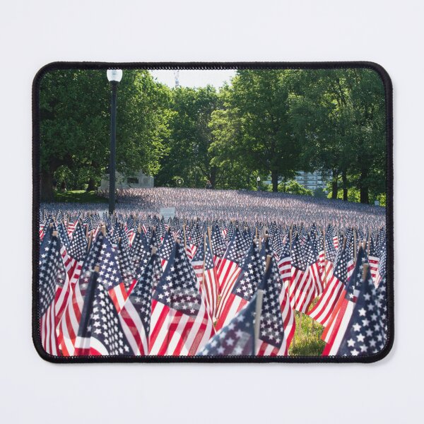 Item preview, Memorial Day Flags at Boston Common designed and sold by BadWolfStudios.