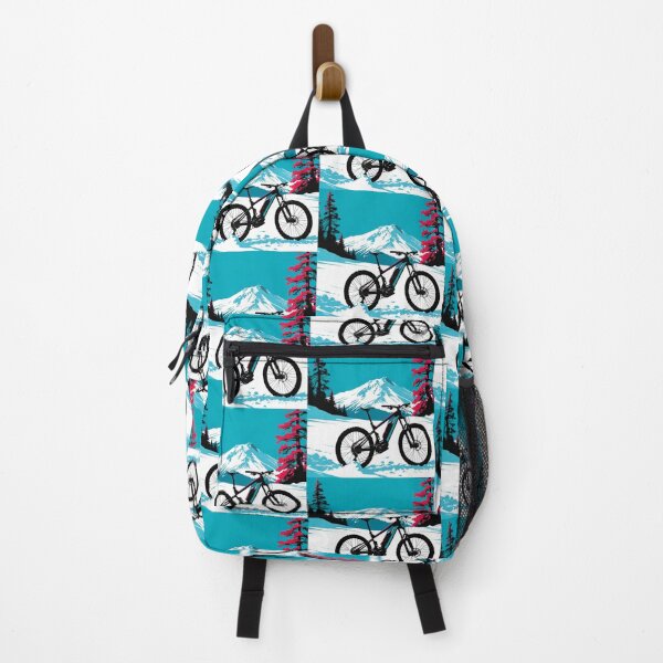Item preview, Mountain Bike Stood Alone in the Frozen Mountains designed and sold by GrizzlyCollective.