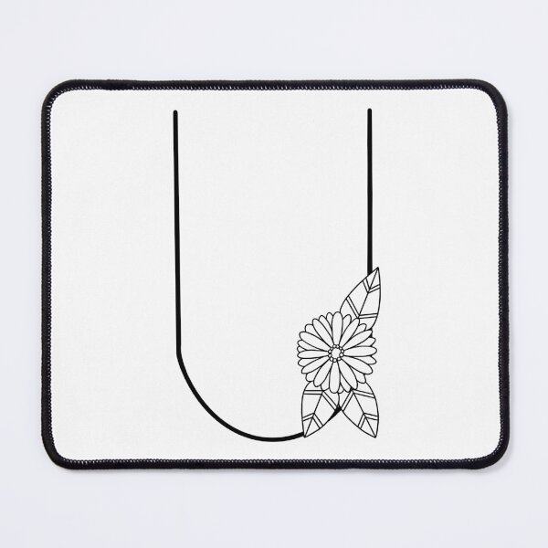 Item preview, Letter U with Daisy Accent designed and sold by Handmadebyjessm.