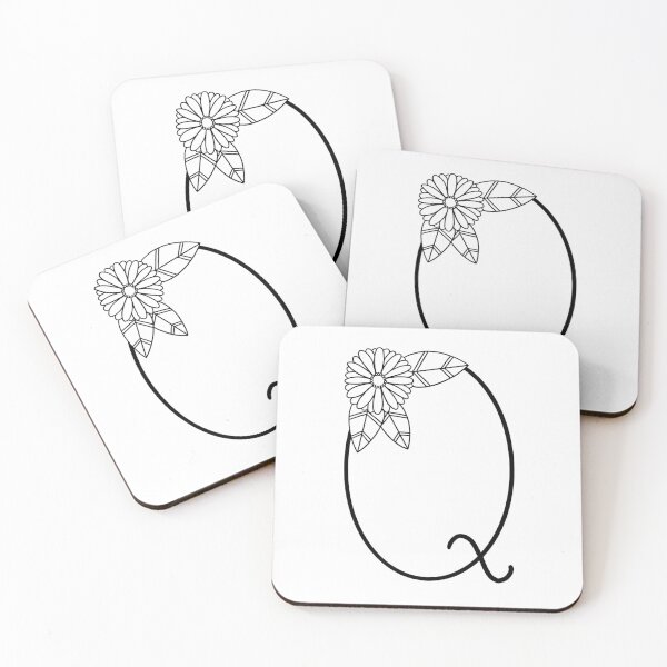 Item preview, Letter Q with Daisy Accent designed and sold by Handmadebyjessm.