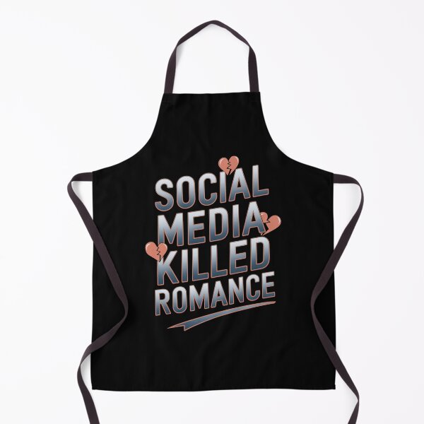 Item preview, Social Media Killed Romance designed and sold by Redgiant87x.