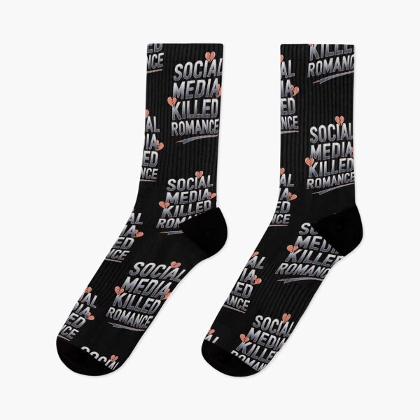 Item preview, Social Media Killed Romance designed and sold by Redgiant87x.