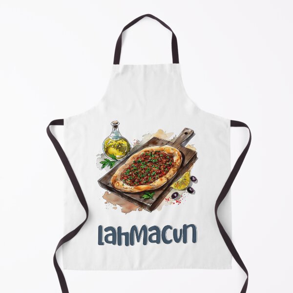 Item preview, Lahmacun | Dive into a Savory Spiced Meat Flatbread Delight: لحمة بالعجين اكل عربي مناقيش صفيحة designed and sold by FUNqoosh.