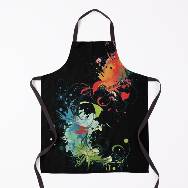 Item preview, Organic Abstract design. Orange, blue, red, green. designed and sold by Shoot-The-Moon.