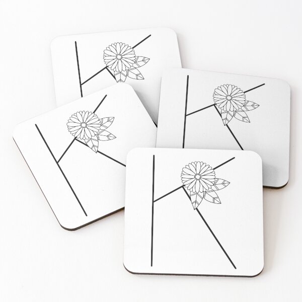 Item preview, Letter K with Daisy Accent designed and sold by Handmadebyjessm.