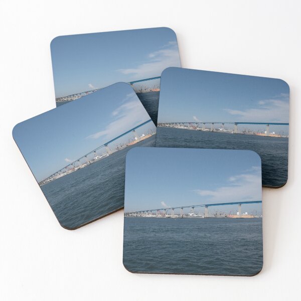 Item preview, San Diego Harbor and Coronado Bridge designed and sold by BadWolfStudios.