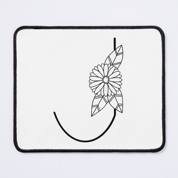 Item preview, Letter J with Daisy Accent designed and sold by Handmadebyjessm.