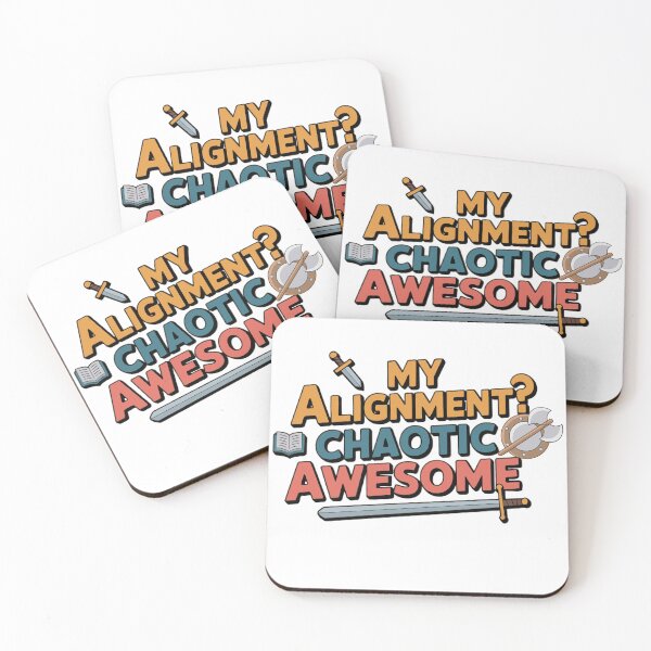 Item preview, My Alignment? Chaotic Awesome! designed and sold by Artculando.