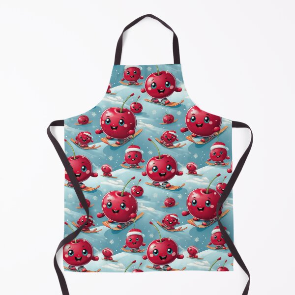 Artikelvorschau, Cool Cherries: Ein trendiges Muster mit stylischen Kirschen, mit dem Sie selbstbewusst die Pisten hinunterrasen. entworfen und verkauft von Camel & Quirk.