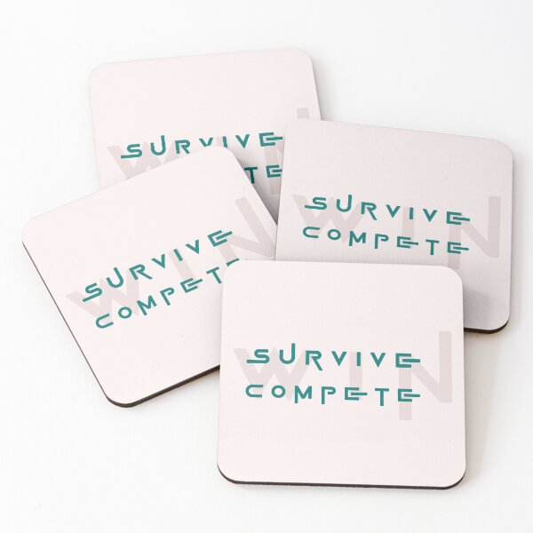 Item preview, Survive, Compete, Win! designed and sold by TOSAI.