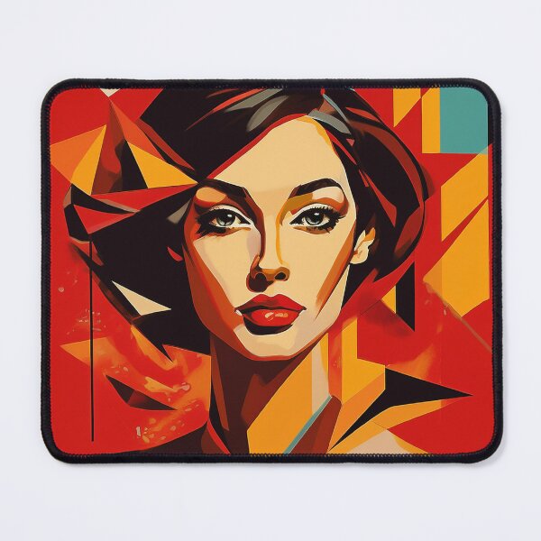 Item preview, Goddess Cubism Portrait of a Woman designed and sold by Boxing Kangaroo Retail Company.