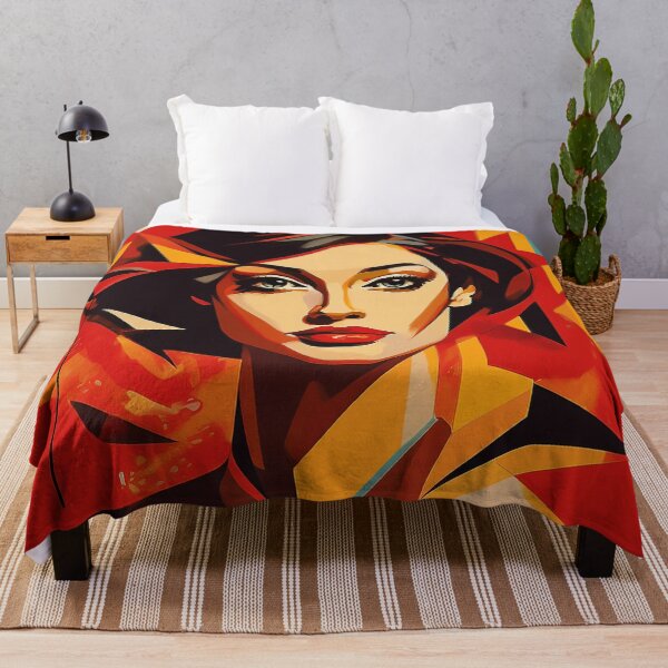 Item preview, Goddess Cubism Portrait of a Woman designed and sold by Boxing Kangaroo Retail Company.