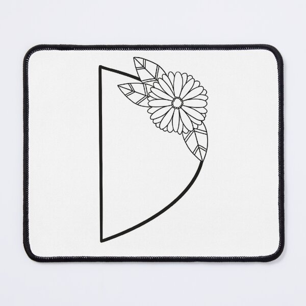 Item preview, Letter D with Daisy Accent designed and sold by Handmadebyjessm.
