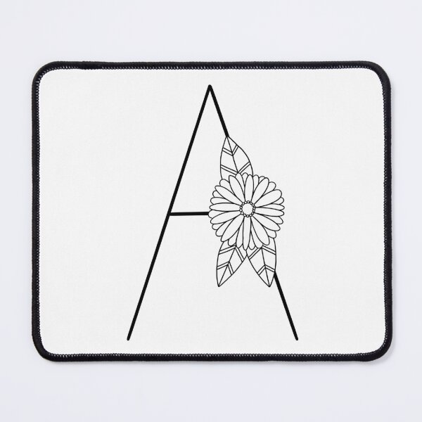 Item preview, Letter A with Daisy Accent designed and sold by Handmadebyjessm.