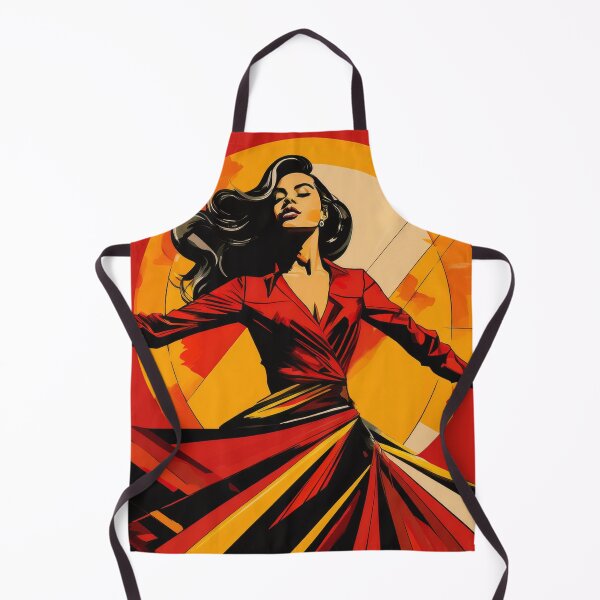 Item preview, Goddess Cubism Portrait of a Woman Dancing designed and sold by Boxing Kangaroo Retail Company.