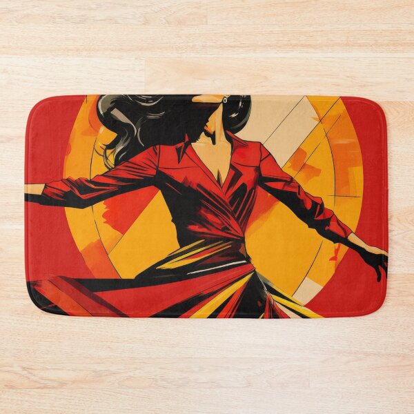 Item preview, Goddess Cubism Portrait of a Woman Dancing  designed and sold by Boxing Kangaroo Retail Company.