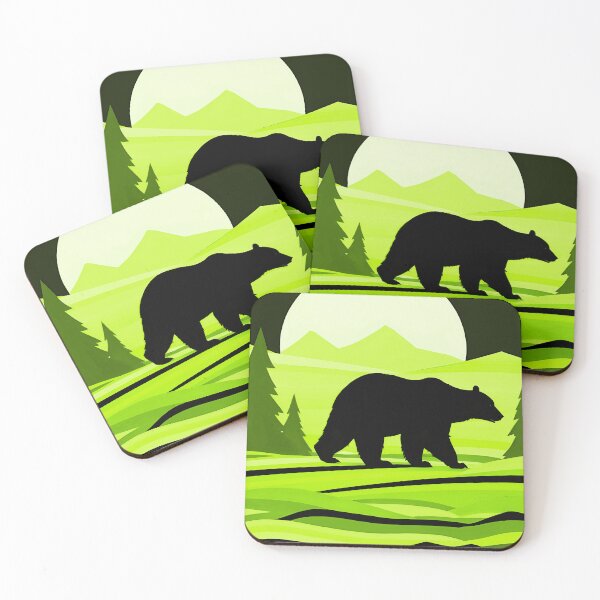 Artikelvorschau, Mountain Bear: Wild Nature in Rustic Style entworfen und verkauft von Timegraf.