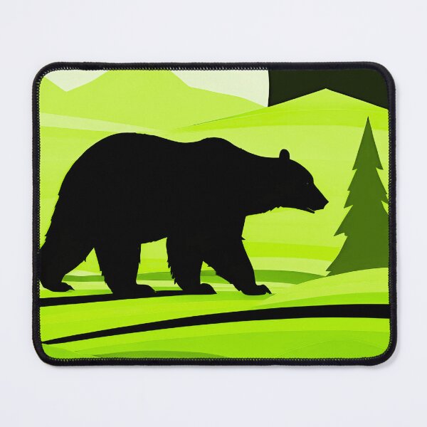 Artikelvorschau, Mountain Bear: Wild Nature in Rustic Style entworfen und verkauft von Timegraf.