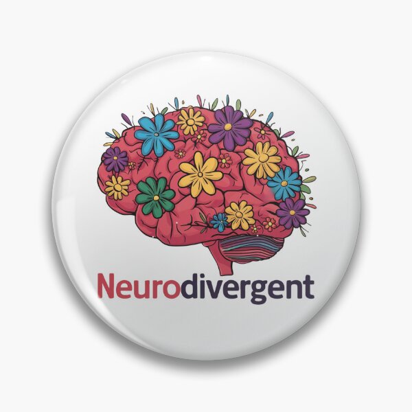 Item preview, Neurodivergent Brain - Positive Mental Health designed and sold by MomofDom67.