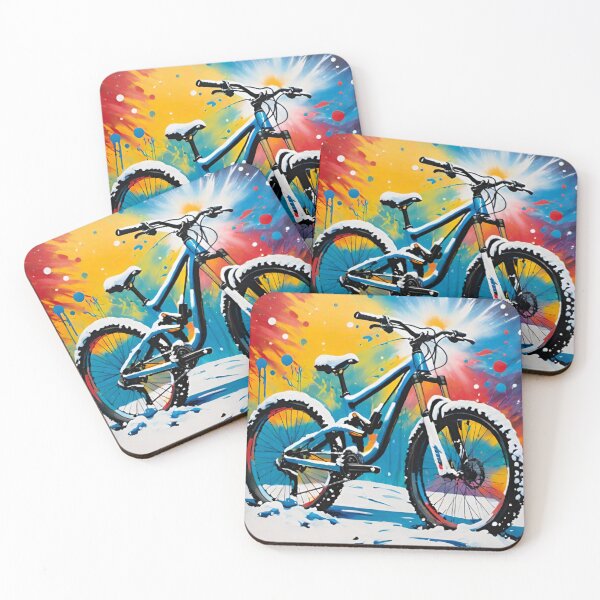 Item preview, Epic Bike in Snow designed and sold by GrizzlyCollective.