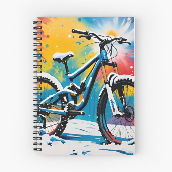 Item preview, Epic Bike in Snow designed and sold by GrizzlyCollective.