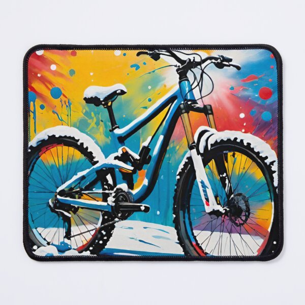 Item preview, Epic Bike in Snow designed and sold by GrizzlyCollective.