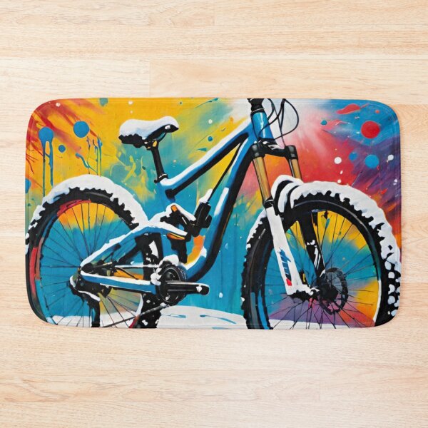 Item preview, Epic Bike in Snow designed and sold by GrizzlyCollective.