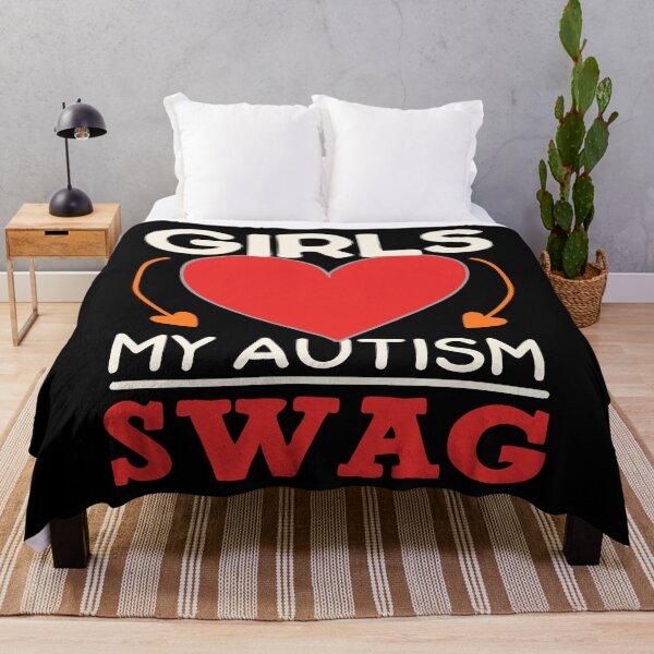 Item preview, Girls Love My Autism Swag: Neurodiversity Pride Design designed and sold by Text2tee.
