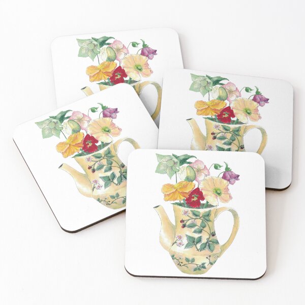 Item preview, Poppies and hellebores designed and sold by Naomi-Bulger.