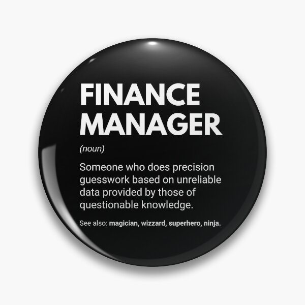 Item preview, Finance Manager Funny Definition designed and sold by CuteLovelyDesigns.