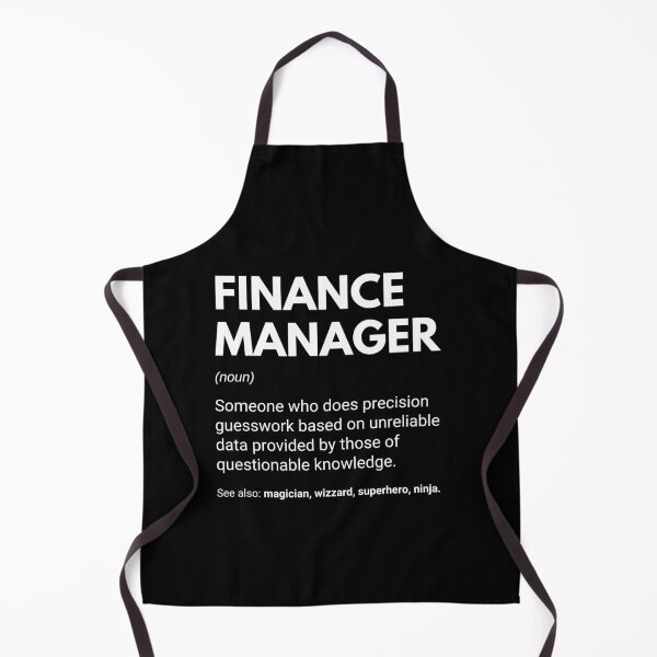 Item preview, Finance Manager Funny Definition designed and sold by CuteLovelyDesigns.