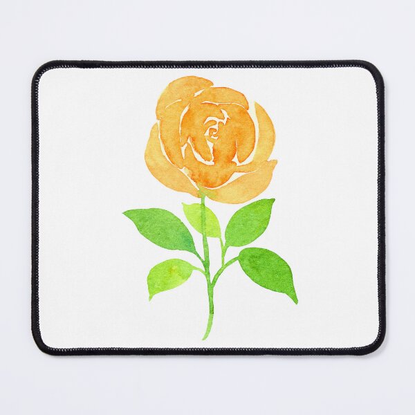 Item preview, Amber Rose Hand-painted in Watercolor designed and sold by andrebalest.art.