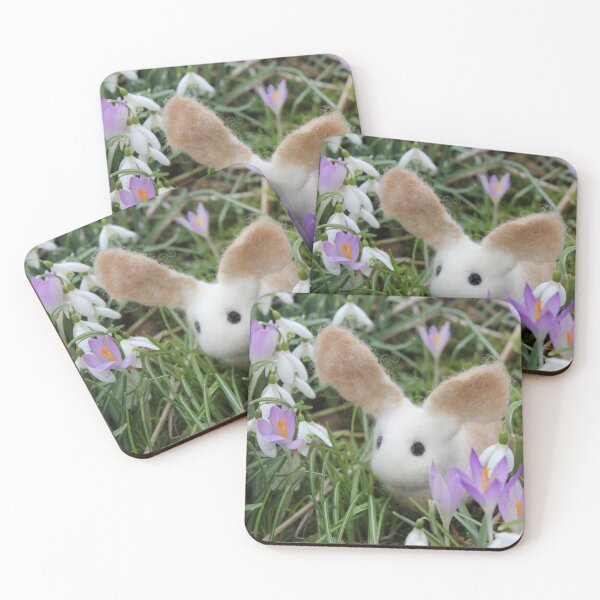 Item preview, Felted Rabbit in Crocus designed and sold by safish-design.