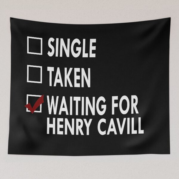 Item preview, Waiting for Henry Cavill designed and sold by Sasya.