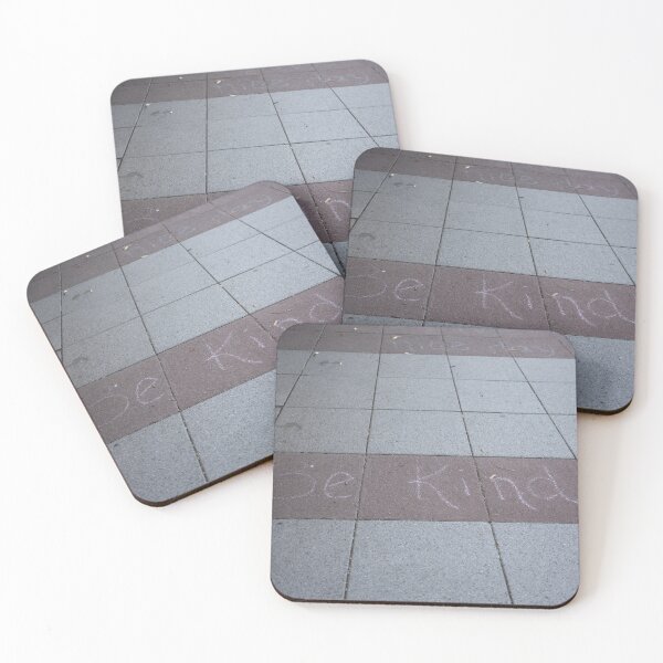 Item preview, Be Kind: Chalk Message on a Chicago Sidewalk designed and sold by BadWolfStudios.