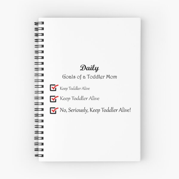 Item preview, Goals of a Toddler Mom designed and sold by TMS-Designs.
