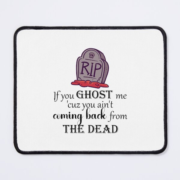 Item preview, Spooky Tombstone with RIP Humorous Ghosting reference designed and sold by TMS-Designs.