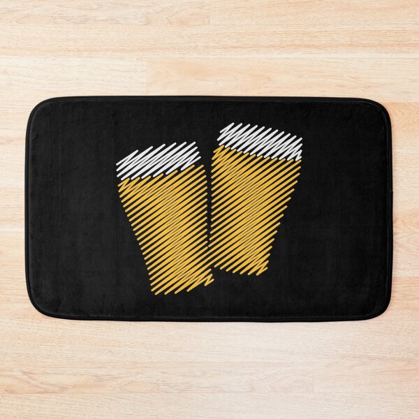 Item preview, 2 Toasting Beer Glasses (Pale Ale / Scribble) designed and sold by Roderix.