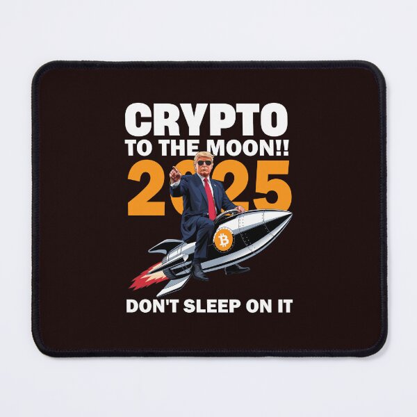 Item preview, Crypto To The Moon!! 2025...Don't Sleep On It designed and sold by lovelyq1.