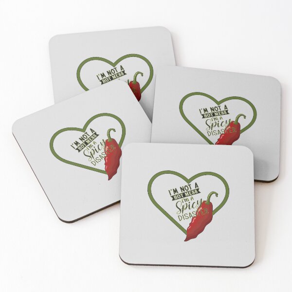 Item preview, Spicy Disaster: Sassy Heart and Chili Design designed and sold by TMS-Designs.