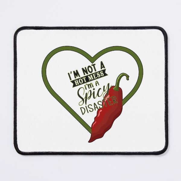Item preview, Spicy Disaster: Sassy Heart and Chili Design designed and sold by TMS-Designs.